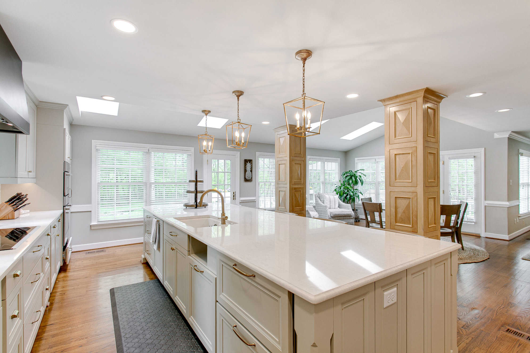 Luxury interior staged kitchen, Best Neutral Paint Colors